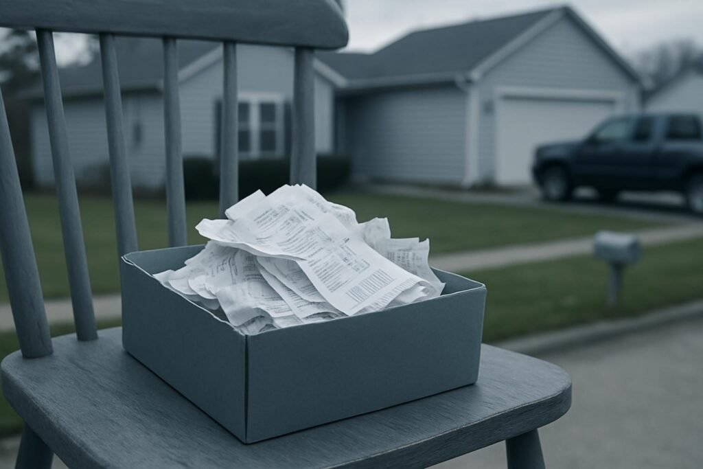 Una caja de zapatos llena de recibos. Qué recibos guardar y cuánto tiempo conservarlos en EE.UU.